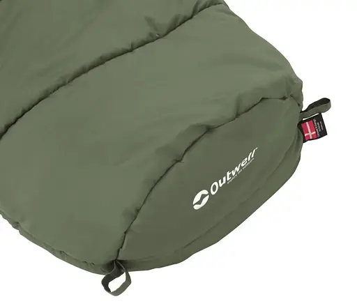 Спальный мешок Outwell Pine/+2°C Olive Green Left (230344) - фото 4