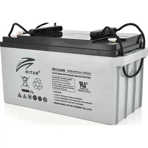 Акумулятор Ritar AGM HR12-240W, Gray Case, (12V 65,0Ah)