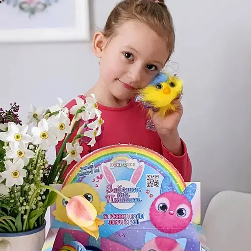 Игрушка-сюрприз #sbabam Зайчики и птички T082-2019 серия Doki Doki мягкая коллекционная - фото 4