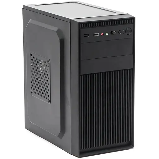 Корпус Casecom GN-1718 500W-120mm USB 3.0 mATX, Black