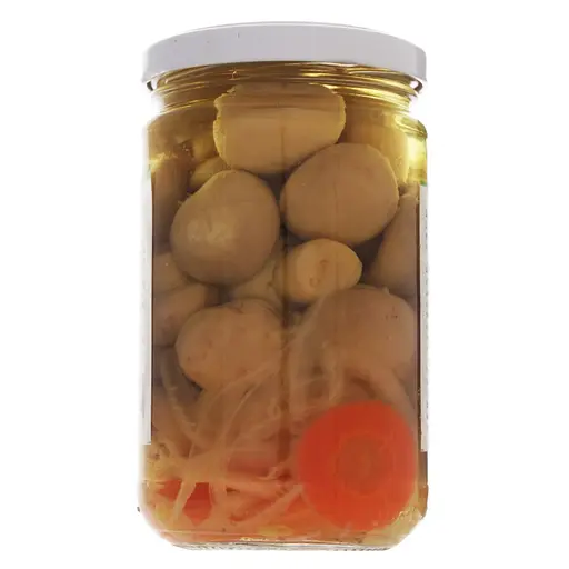 Гриби Шампіньйони Хатка - Грядка цілі мариновані скло 314 мл - фото 4