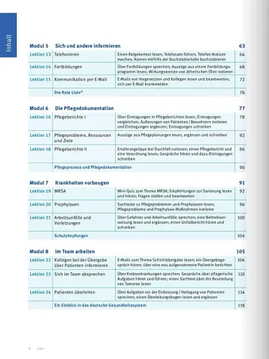 Menschen im Beruf. Pflege B1, B2. Kursbuch mit Audios online - фото 3