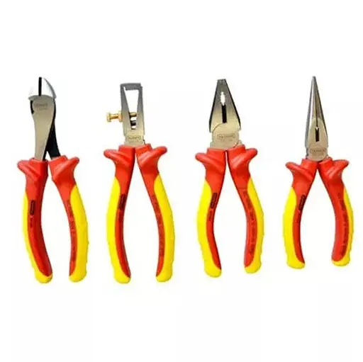 Набор шарнирно-губцевых инструментов для электричества Stanley 4 предмета (4-84-489) - фото 1