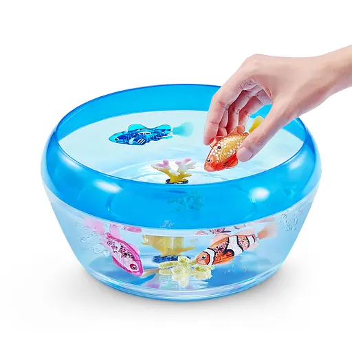 Интерактивная игрушка "Robo Alive S3 – Роборыбка" Pets & Robo Alive 7191-5 (оранжевая) - фото 5