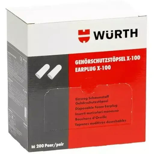 Беруші Wurth Х-100 SNR 37 dB пара (0899300331) - фото 2