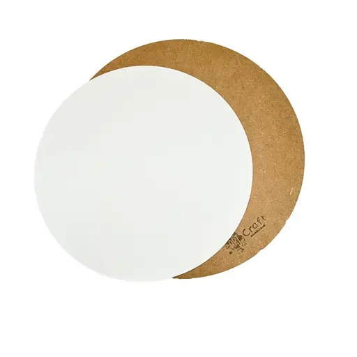 Грунтованное ДВП Art Craft 17026 круглое, диаметром 50 см - фото 1