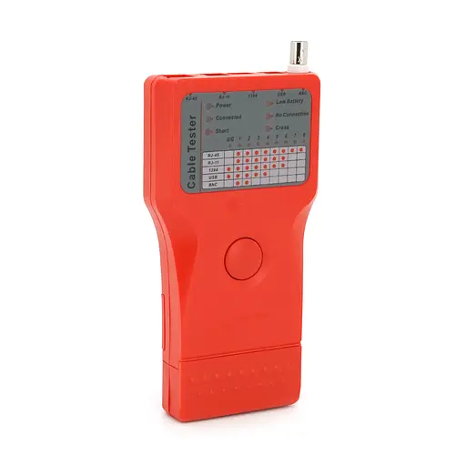 Кабельний тестер Merlion мультифункціональний 5 в 1 RJ-11 / RJ-45 / BNC / USB /1394 - фото 1