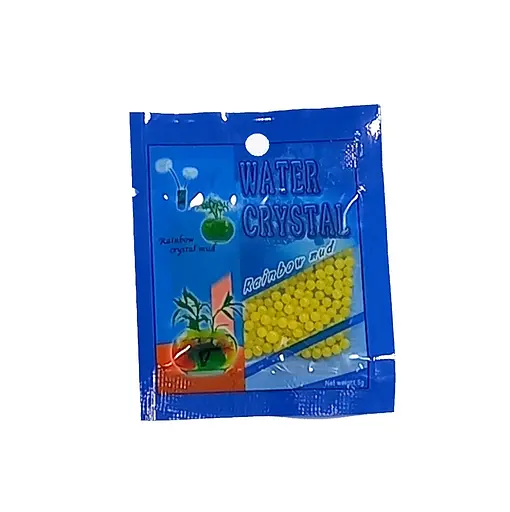 Гідрогелеві кульки. Орбізи однотонні, Ціна за 1 пакетик (6942532966666) Жовтий - фото 1