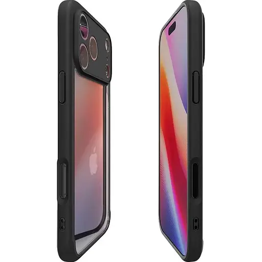 Чохол Spigen Ultra Hybrid Case для Apple iPhone 17 Pro Max Matte Black ACS10279 (148550) - фото 4