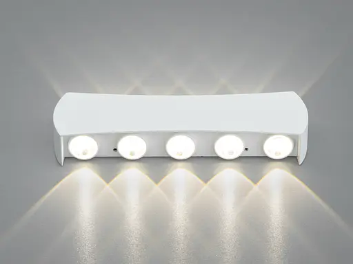 Фасадний LED світильник білий 4 промені 4 Вт - фото 2