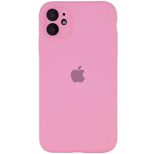Чохол Epik Silicone Case Full Camera Protective AA для Apple iPhone 12 6.1 Рожевий/Light pink