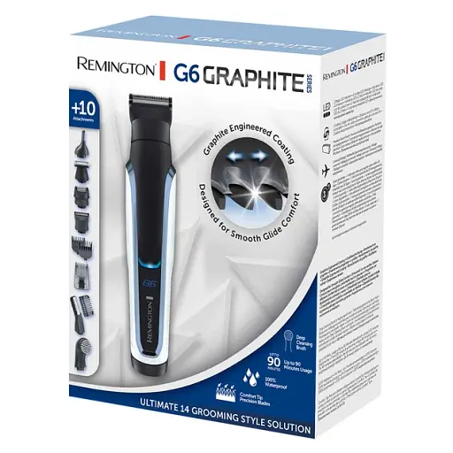 Набор для стрижки Remington PG6000 E51 G6 Graphite Ser. Pers.Groomer (43259560100) - фото 4