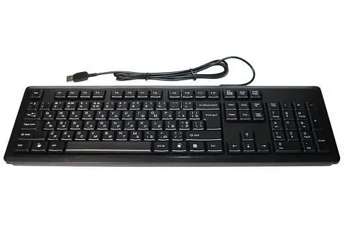 Клавиатура A4tech KR-92 черный, USB - фото 1