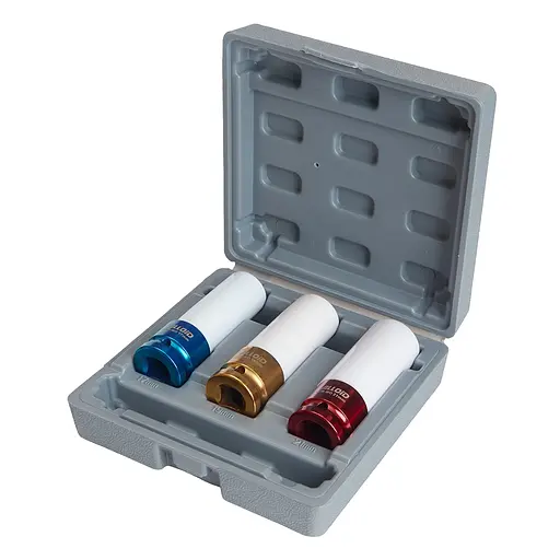 Набор ударных головок Alloid 1/2" для алюминиевых дисков 3 шт. (NUG-1721)  - фото 4