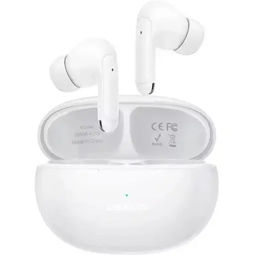 Беспроводная стерео гарнитура Usams Usams-XD18 TWS Earbuds --X-don Series BT5.3, ENC, 35mAh, 400mAh, 6h, white