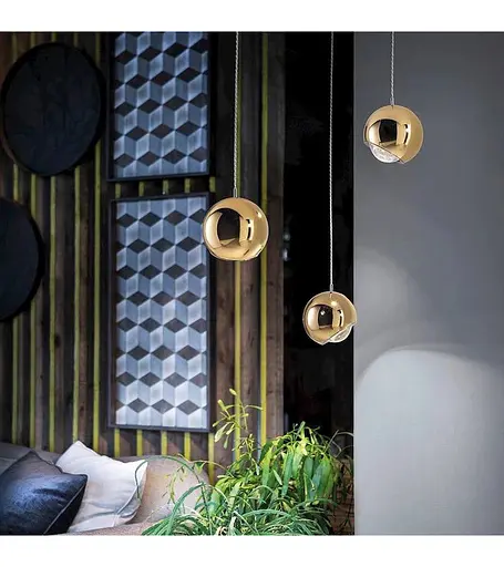 Люстра-подвес Romin FZ 9145 золото - фото 2