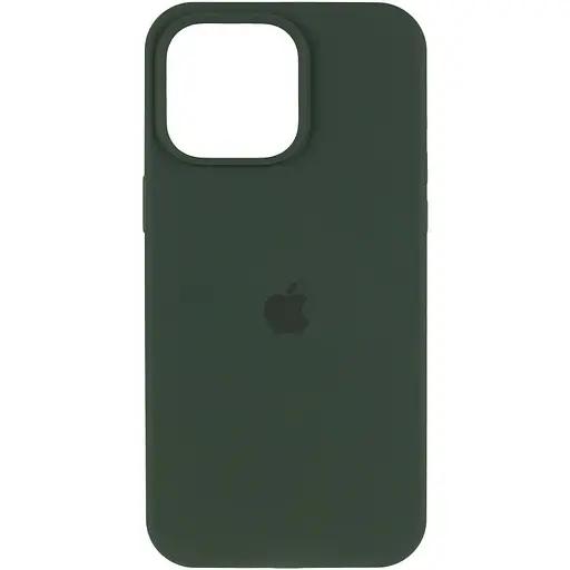 Чохол Epik Silicone Case AA Logo with MagSafe для Apple iPhone 11 Pro 5.8 Зелений/Cyprus Green - фото 2