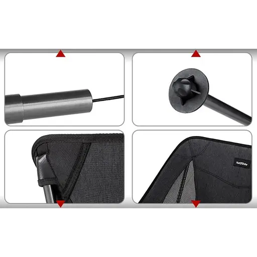 Крісло складане Naturehike Stellaluna L04 CNK2450JJ015 коричневий - фото 5