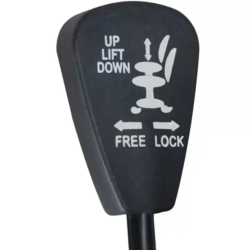 Офісне крісло Malatec MESH 23236 чорное, ергономічне, сетка, TILT - фото 7