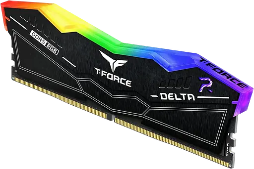 Оперативная память Team 32GB (2x16GB) DDR5 6400MHz T-Force Delta RGB Black (FF3D532G6400HC40BDC01) - фото 2