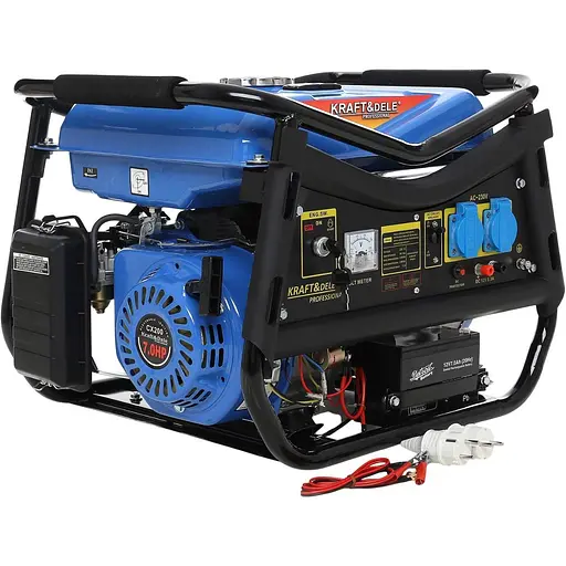Генератор газово-бензиновый Kraft&Dele KD143 (DD0007863) [152128] - фото 2