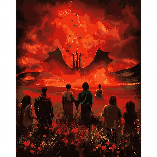 Картина по номерам Santi Очень странные чудеса. Портал 40х50 см (955782) - фото 1