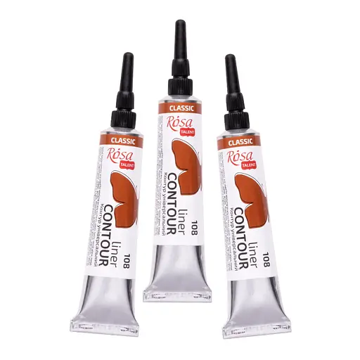 Контур універсальний Rosa Talent Коричневий 20 мл - фото 2