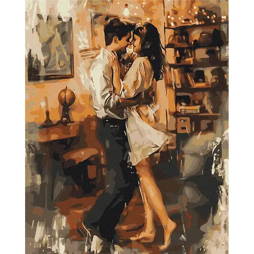 Картина по номерам "В объятиях любви" Brushme BS53918, 40х50 см - фото 1