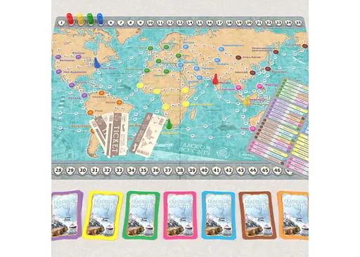 Настольная игра Artos Games Галопом по Миру (укр.) (62106) - фото 5