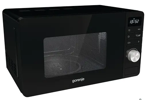 Мікрохвільова піч Gorenje 20л 800Вт дисплей чорний - фото 2