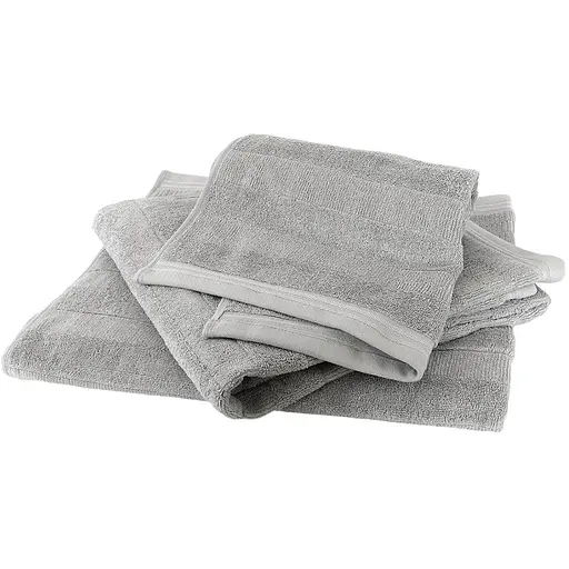 Полотенце МВМ My Home Вдохновение 70x140 см серо-голубое (BT-12 L GRAY/BLUE) - фото 7