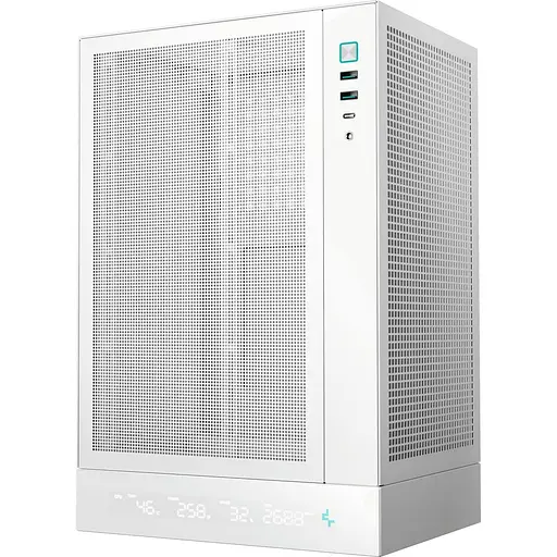 Корпус Deepcool CH170 Digital White без БП (R-CH170-WHNPI0D-G-1) - фото 1