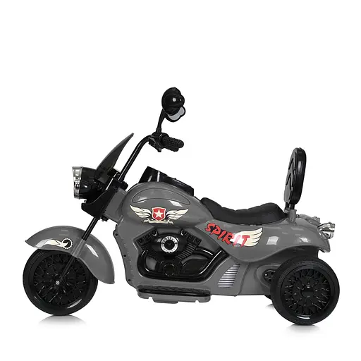 Електромобіль дитячий Bambi Мотоцикл M 5739EL-11 Racer з екокожаним сидінням та EVA колесами - фото 2