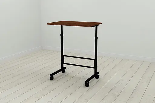 Стол приставной Ferrum-decor Амиго 62x60x40 металл Черный ДСП Венге 16мм (FRD-105398) - фото 2