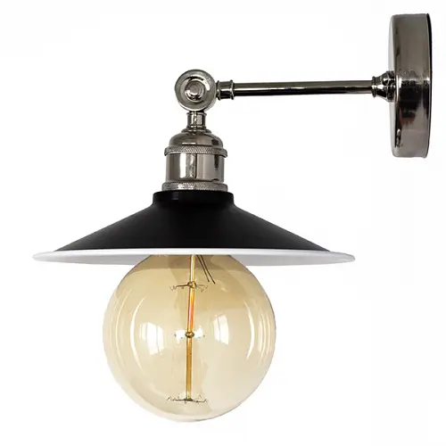 Настенное бра никелированное, PikArt арт. 776 белый - фото 2