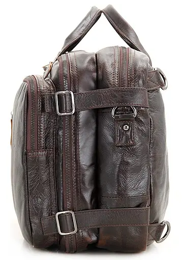 Чоловіча шкіряна сумка Vintage 38х27х15 см sum0012448 - фото 9