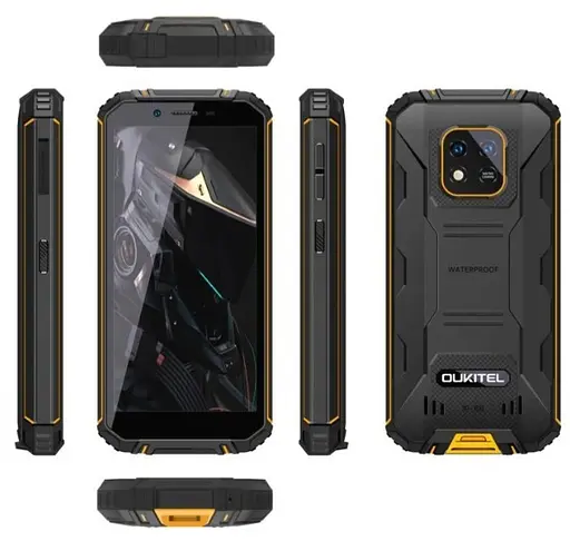 Захищений смартфон Oukitel WP18 4/32GB АКБ 12 500мАг Orange - фото 3