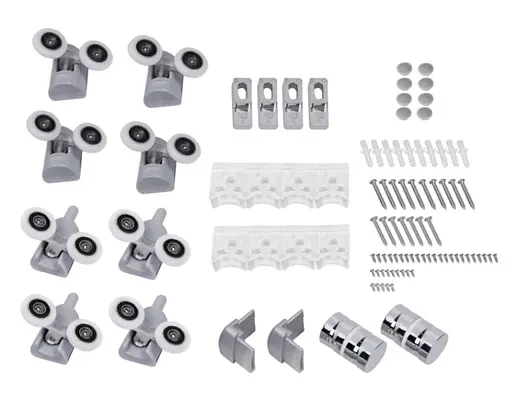 Набор Lidz Душевая кабина Latwa SC80x80.SAT.MID.GR полукруглая, стекло тонированное 4 мм + Душевой поддон Kapielka ST80x80x26, с панелью - фото 7