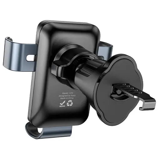 Холдер Hoco H70 Gamble gravity car holderair outlet Черный - фото 3