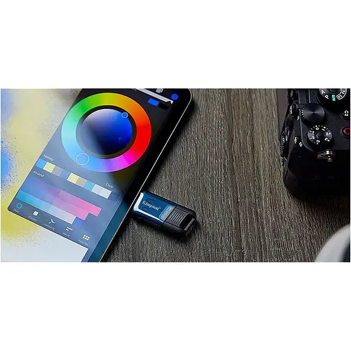 Флеш-накопитель Kingston DT80M 128 ГБ 256 МБ/с USB-C 3.2 - фото 6