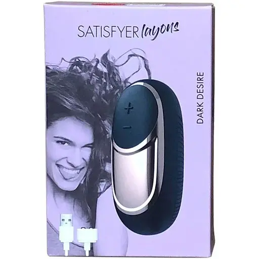 Міні вібратор Satisfyer Lay-On Dark Desire Dark Desire - фото 6