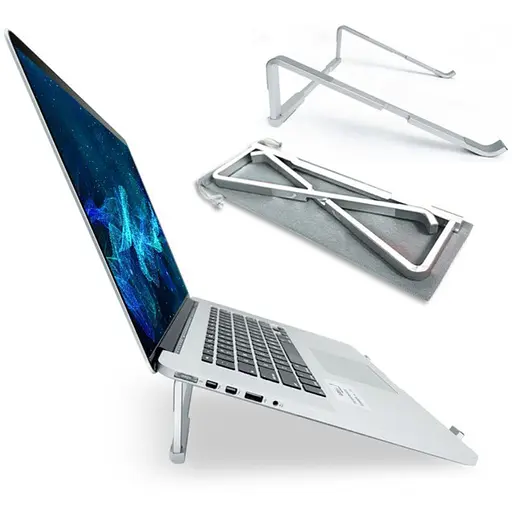 Підставка для ноутбука OfficePro LS-530-S Alloy Aluminum Silver - фото 5