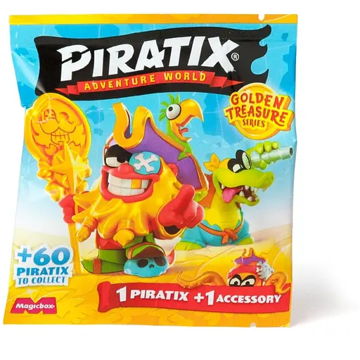 Дитяча іграшкова фігурка-сюрприз Piratix PPX1D824IN00 серії Golden Treasure в асортименті - фото 1