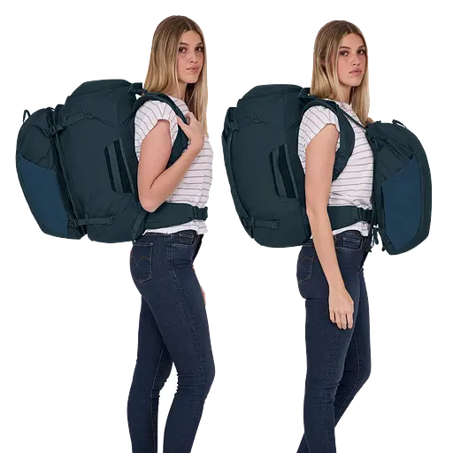 Рюкзак Thule Landmark Travel Pack 60L TLPF-260 Woman Darkest Blue (7121894) - фото 6