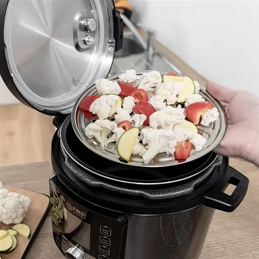 Мультиварка-скороварка First FA-5130-2-GR - фото 6