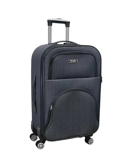 Валіза тканинна (Impertex) Середній (М) Водонепроникна на 4 Подвійних Колесах 70 л Розширенням TK004-М