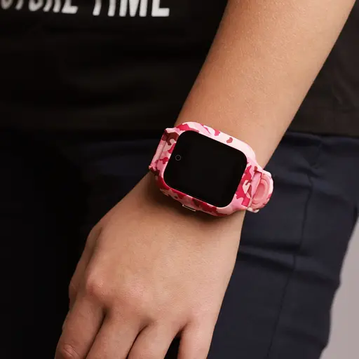 Смарт годинник-телефон дитячі Wonlex KT22S 4G камера прослуховування геозона WI-FI GPS SIM Pink (17002) - фото 4