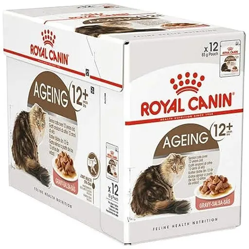 Влажный корм корма с мясом для кошек Royal Canin Ageing+12 1.02 кг (12 шт. х 85 г)