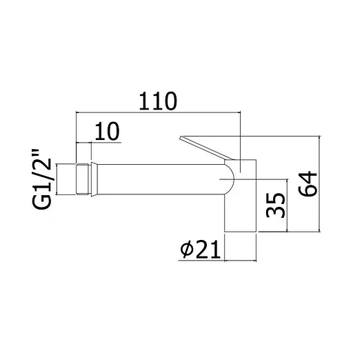 Гігієнічний душ прихованого монтажу Paffoni Tweet Round Mix зі змішувачем та шлангом (колір - Honey gold spazzolato / Матове медове золото) ZDUP110HGSP - фото 2