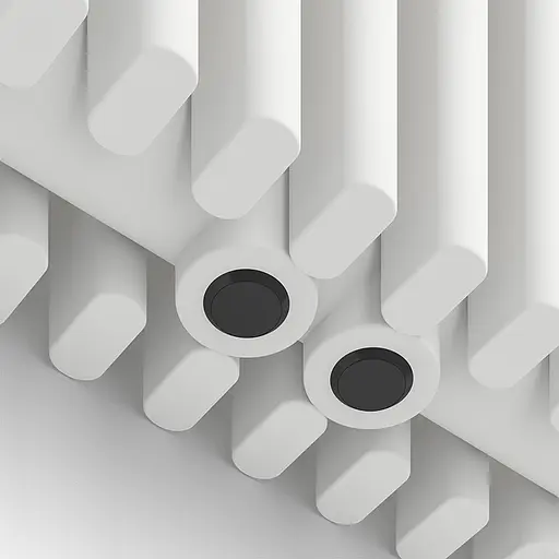 Радіатор дизайнерський Ideale Giulia 12 20/1800/560 білий, Білий - фото 3